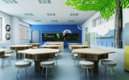 小空间教室设计（教室空间小如何布置区域）